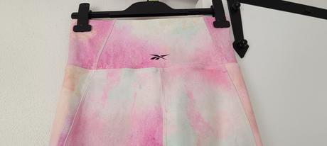 Ružové legíny, reebok,s