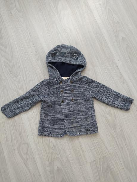 Svetrík s uškami, lupilu,80