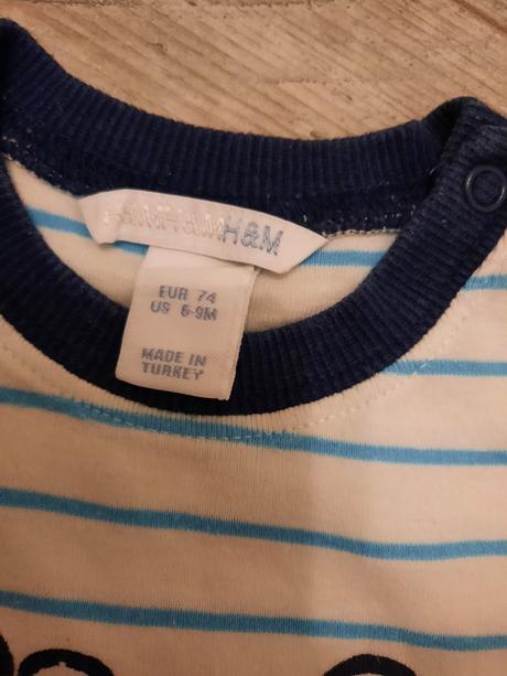 Tričká 74,80, h&m,74