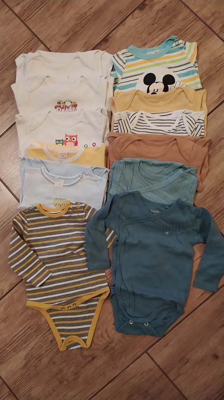 Balík body s dlhým rukávom 68, 68