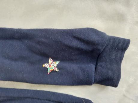 Mikina s flitrami star zn.primark veľ.152, primark,152