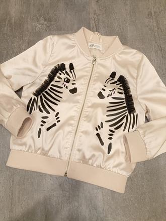 Saténová bomberka, h&m,116