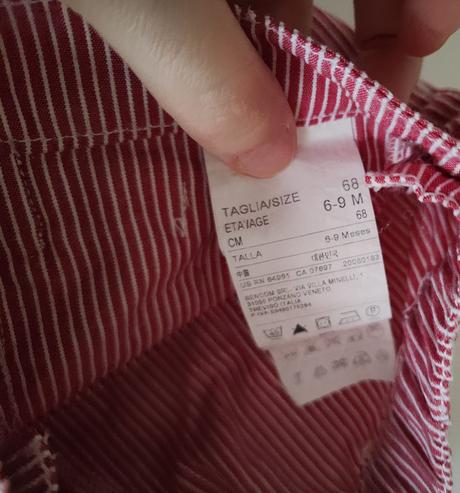 Šortky s mašľou benetton, benetton,74