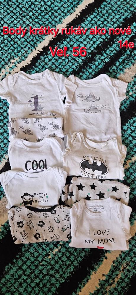 Veľký balík oblečenia, 50–62