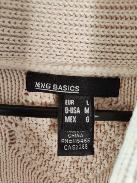 Sveter 100 bavlna, mango,l