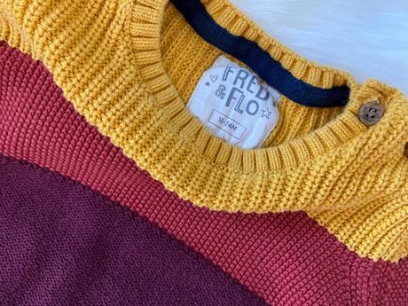 Farebný sveter, f&f,92