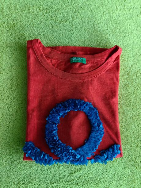Minimálne nosené tričko benetton, výborný stav, benetton,152
