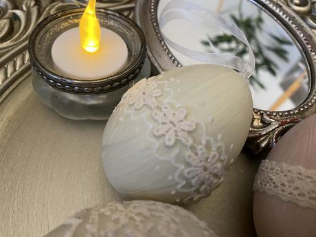 Vintage vajíčka - sada 3 ks, 