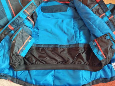 Detská nepremokavá zimná bunda, 122