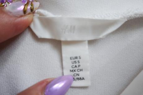 Elegantné tričko h&m, h&m,s