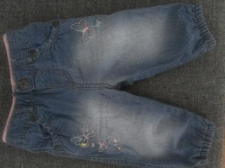 Dievčenské rifke 3-6mes., f&f,62