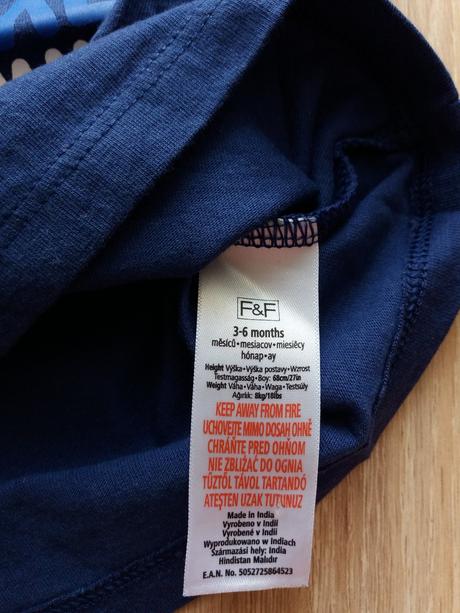 Tričko i love mummy, f&f,68