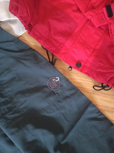 Turistické nohavice mammut a vetrovka, mammut,34