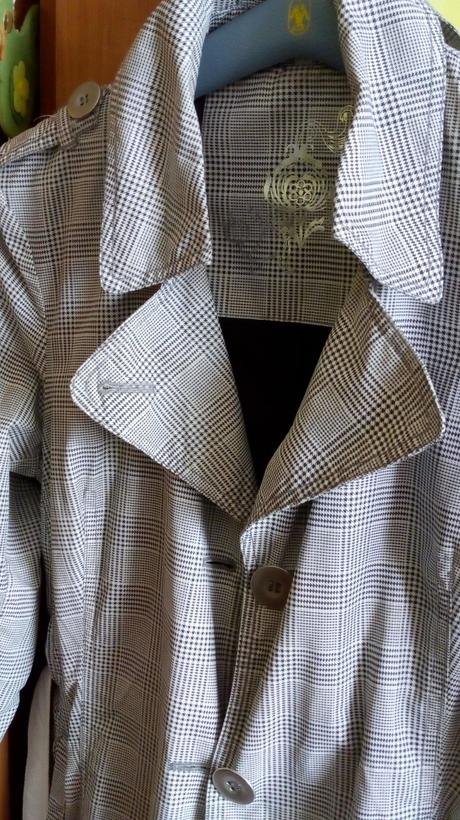 Károvany trenčkot na prechod m/l, etam,m