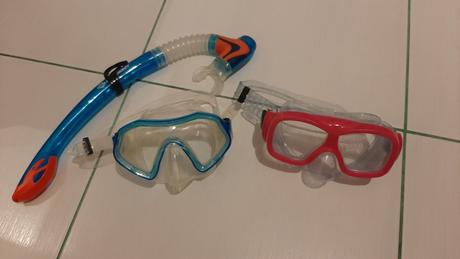 Okukiare na potápanie 2 ks, šnorchel, 