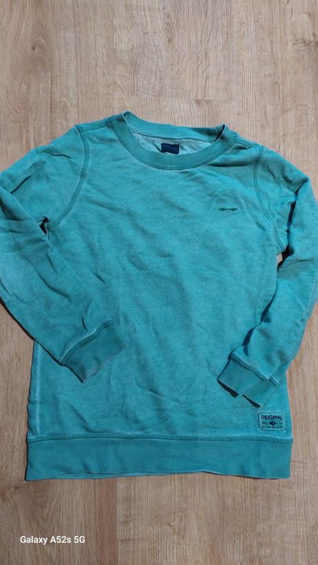 Štýlová mikina used efekt tcm 122/128, 122