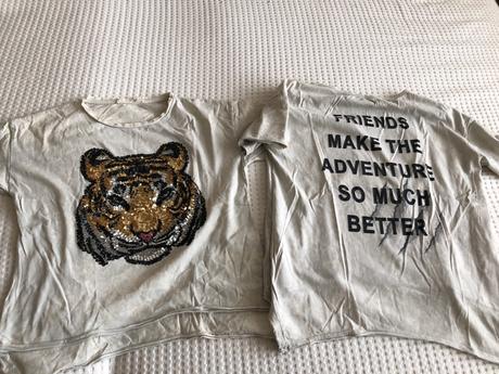 140 zara tričko pre dvojičky, 140