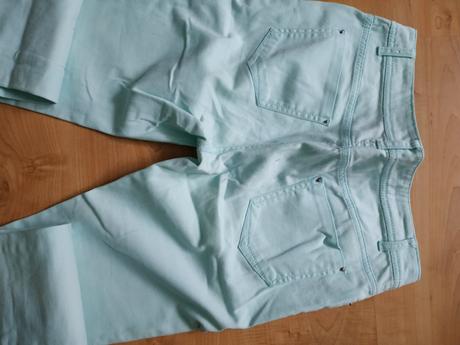 Letné bavlnené rifle zn.denim,veľkosť 38, denim,38