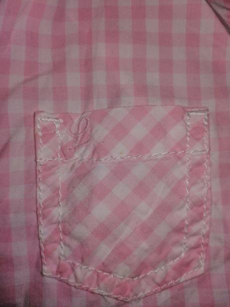 Ružova kockovana kosela, h&m,98