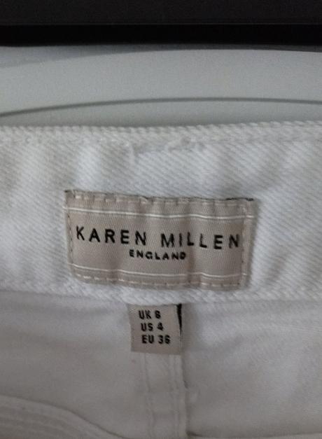 Riflová sukňa karen millen, s