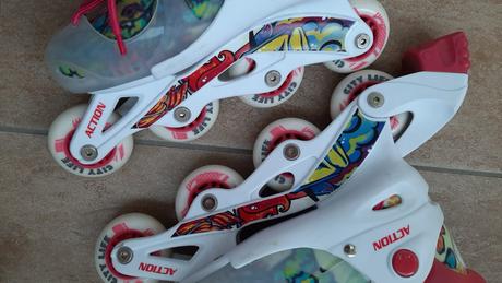 Kolieskové korčule dievčenské, 32