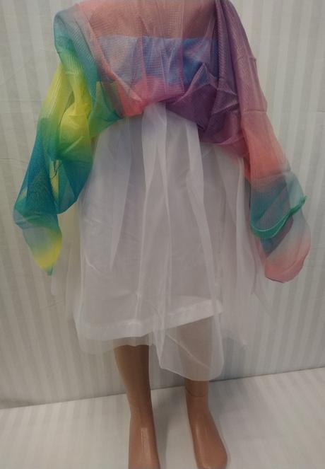Dúhová tutu sukňa, 8-10 r, 134-140 cm, 134 / 140