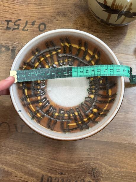 Retro miska, hrnček, nádoba,