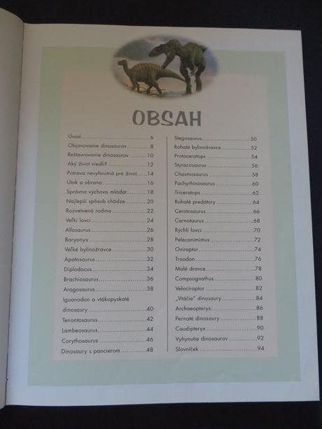 2x encyklopédia o dinosauroch - ako nové,
