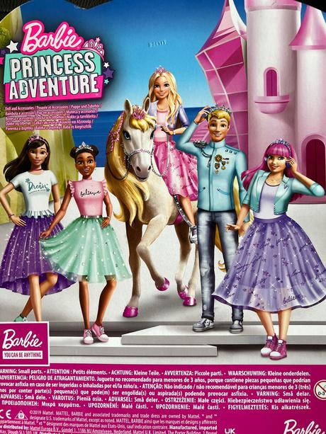 Barbie babika princess adventure princezna, 