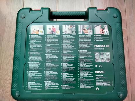Priklepová vŕtačka bosch, 