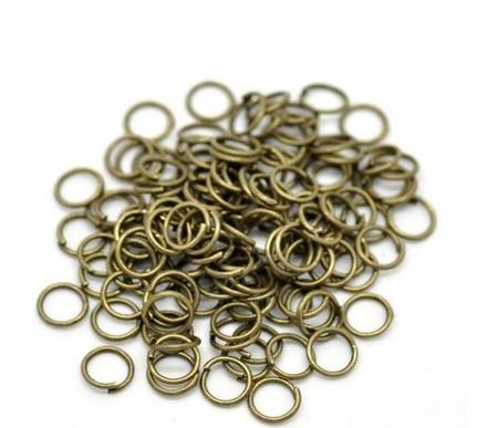 Spojovacie krúžky 7 mm - 10 kusov, 