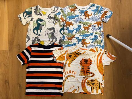 Tricka s krátkym rukavom, h&m,128