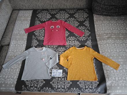 Dievčenské tričká zn.f&f veľ.6-7rokov, f&f,116