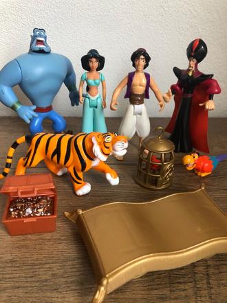 Sada figúriek disney aladin,