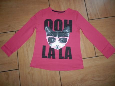 Tričko s mačkou, f&f,122