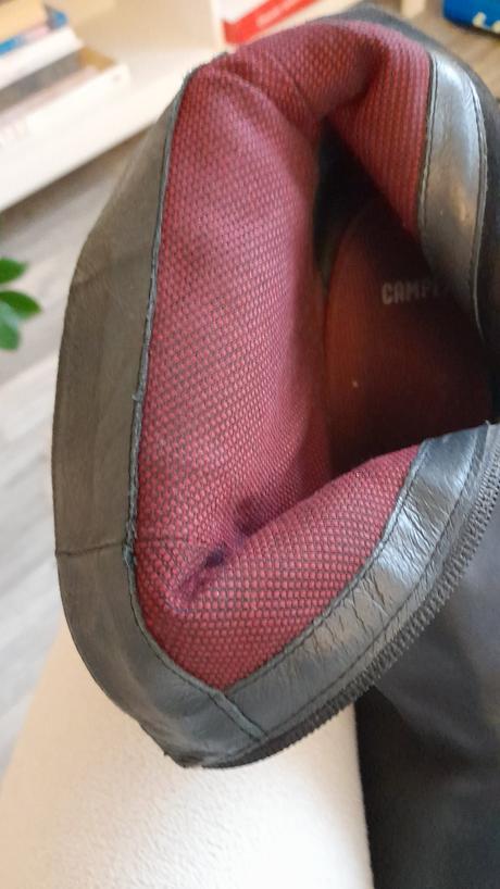 Damske celokožene čižmičky, camper,40