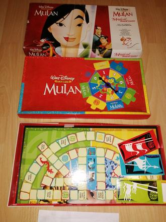 Spoločenská hra mulan walt disney v angličtine, 