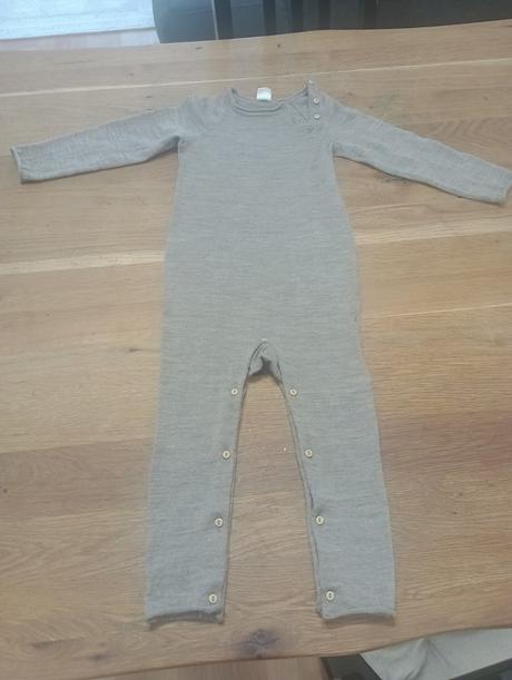 Merino overal hm béžový c.92, h&m,92