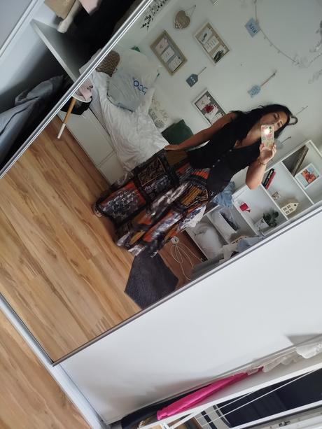 Extravagantná sukňa maxi, h&m,xl
