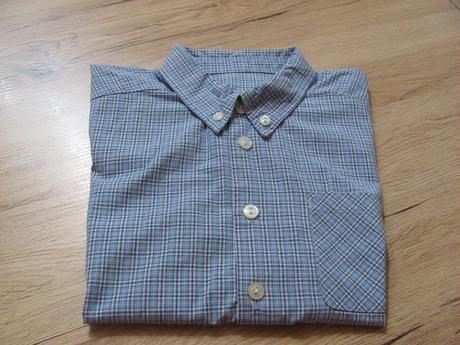 Károvaná modrá košeľa, st michael,116
