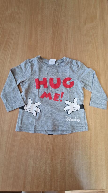 Tričko s dlhým rukávom veľ. 86 cm, disney,86
