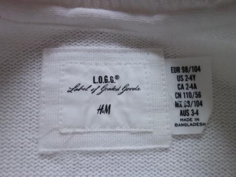 Pletený svetrík h&m 98/104, h&m,98