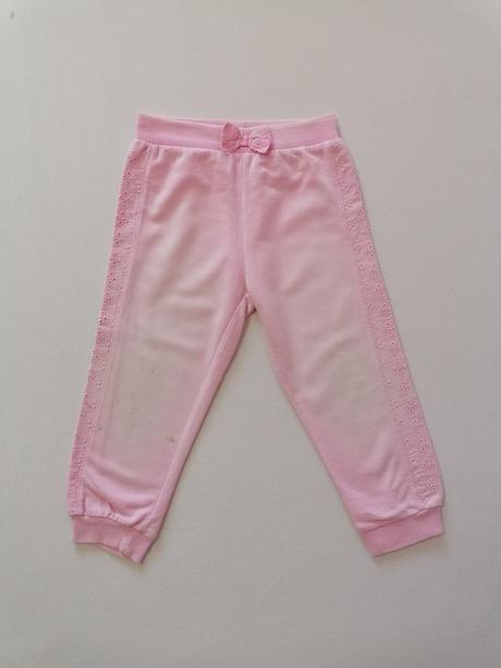 Teplaky ruzove, baby,98