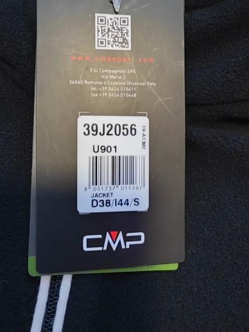 Cmp orig. funkcna termo damska mikina/bundicka m, cmp,m