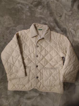 Bunda béžová, benetton,110