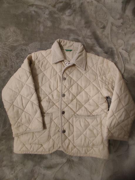 Bunda béžová, benetton,110