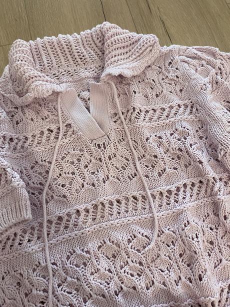 Zara novy cvernovy pleteny svetrik, zara,s