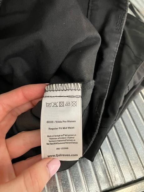 Fjällräven vidda pro regular fit damske nohavice, 42