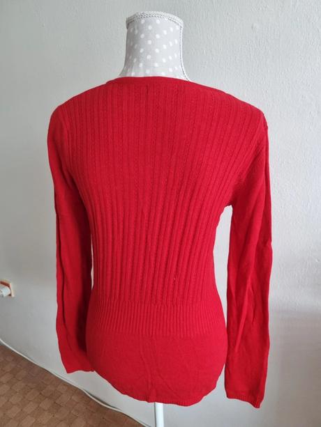 Červený svetrík mango veľ. m, mango,m