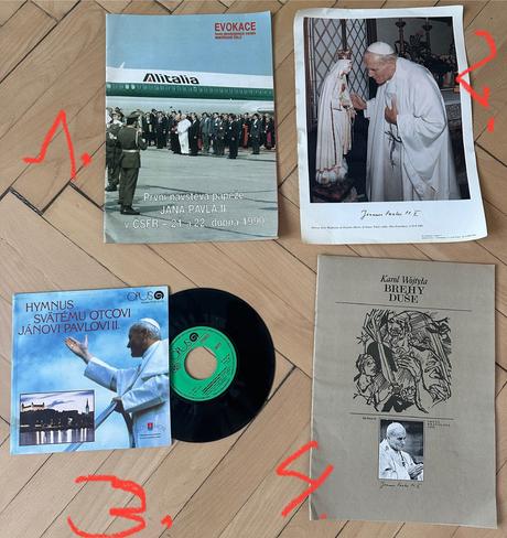 4x ján pavol ii. za 10eur(nerozdelujem),
